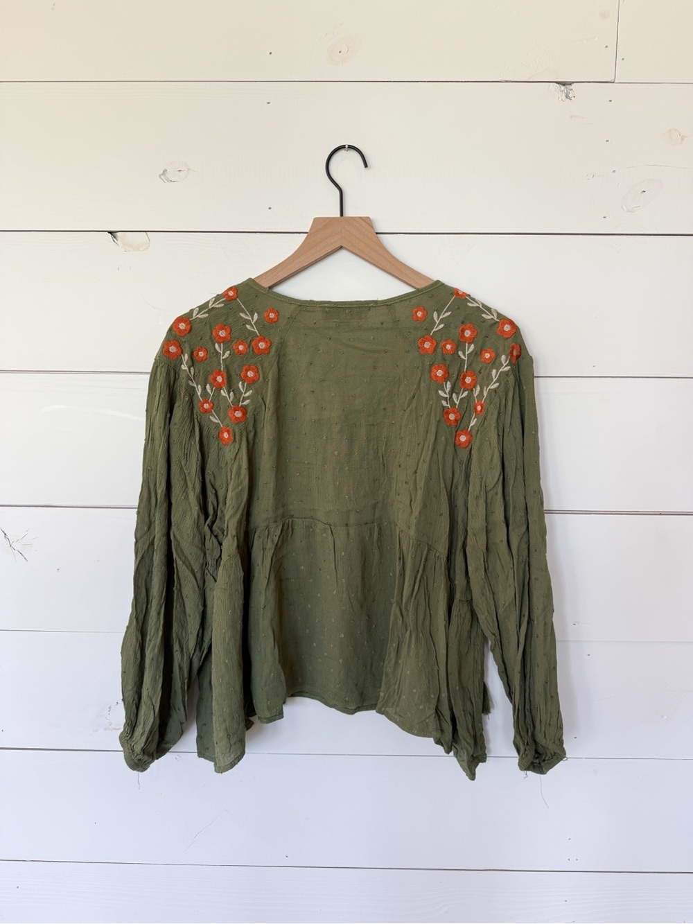 Hayden Green Embroidered Top - Picture 4 of 4
